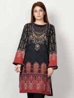 Limelight Black & Red Embroidered Linen Master Replica