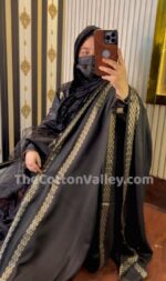 Trakashi Pashmina wool Women Shawls Black