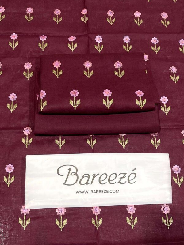 Bareeze Lawn 2pc Embroidered