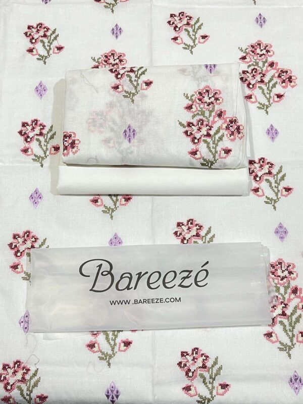 Bareeze Lawn 2pc Embroidered